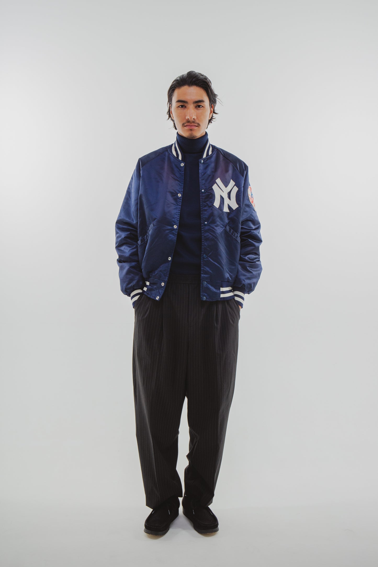 24/7 easy wide  stripe slacks