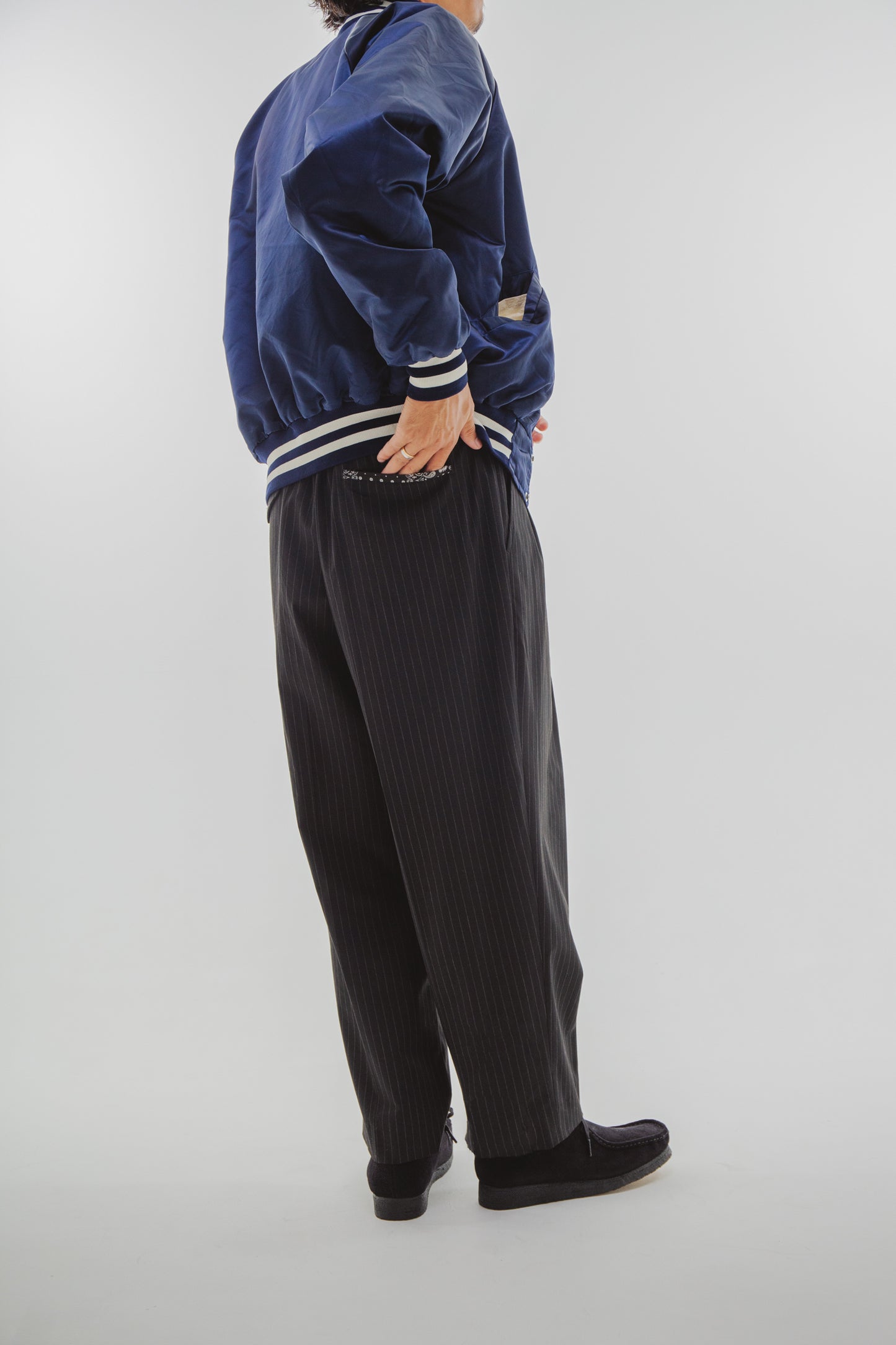 24/7 easy wide  stripe slacks