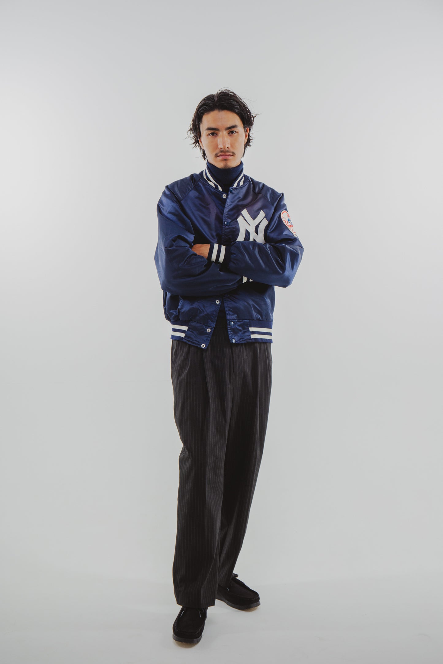 24/7 easy wide  stripe slacks