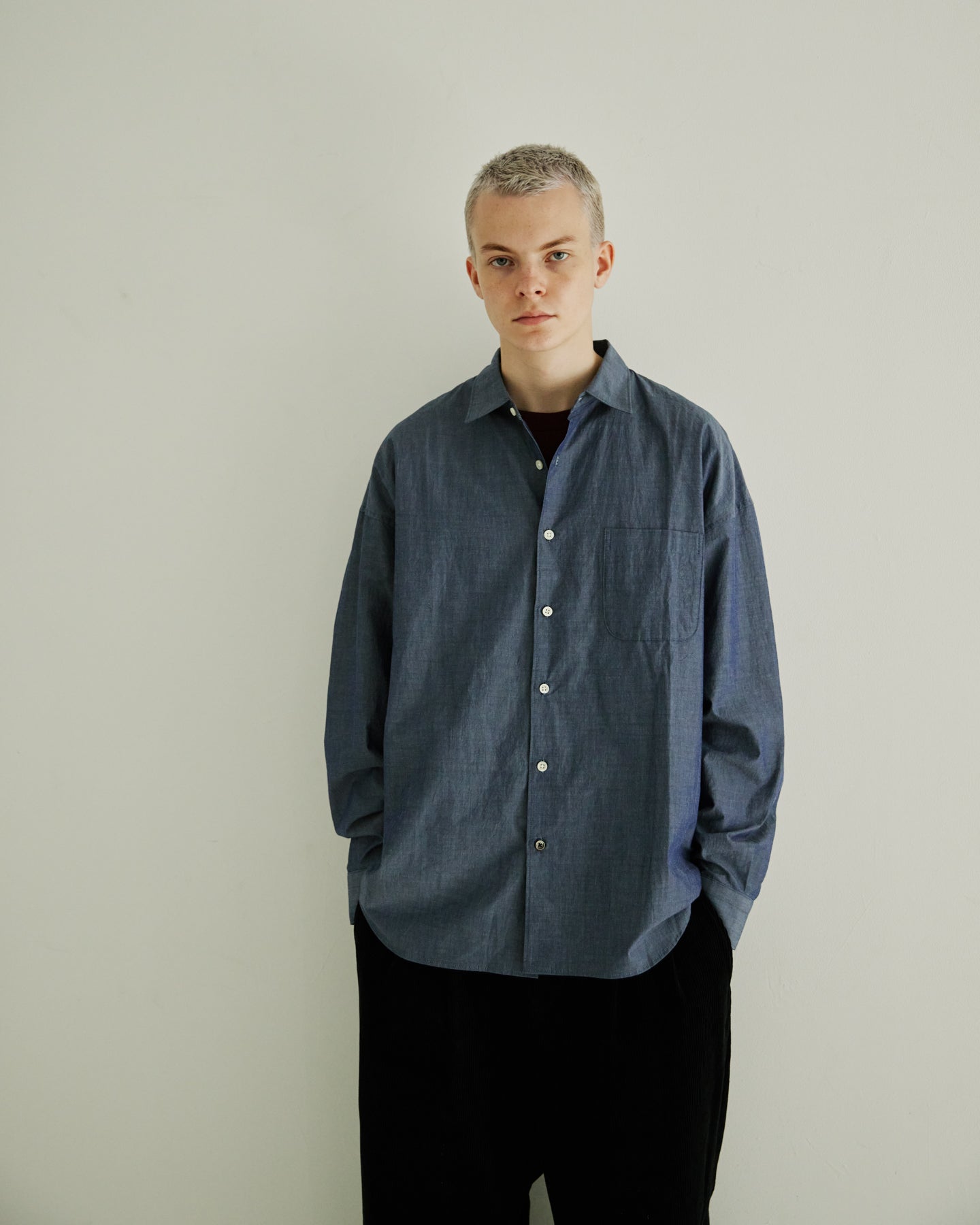 24/7 bule L/S shirt
