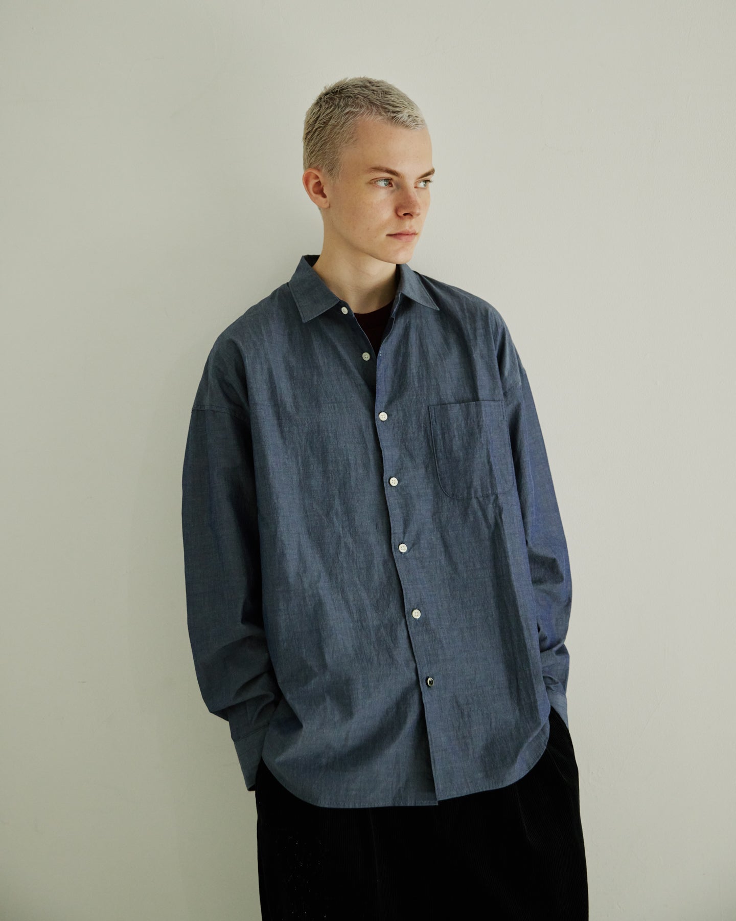 24/7 bule L/S shirt