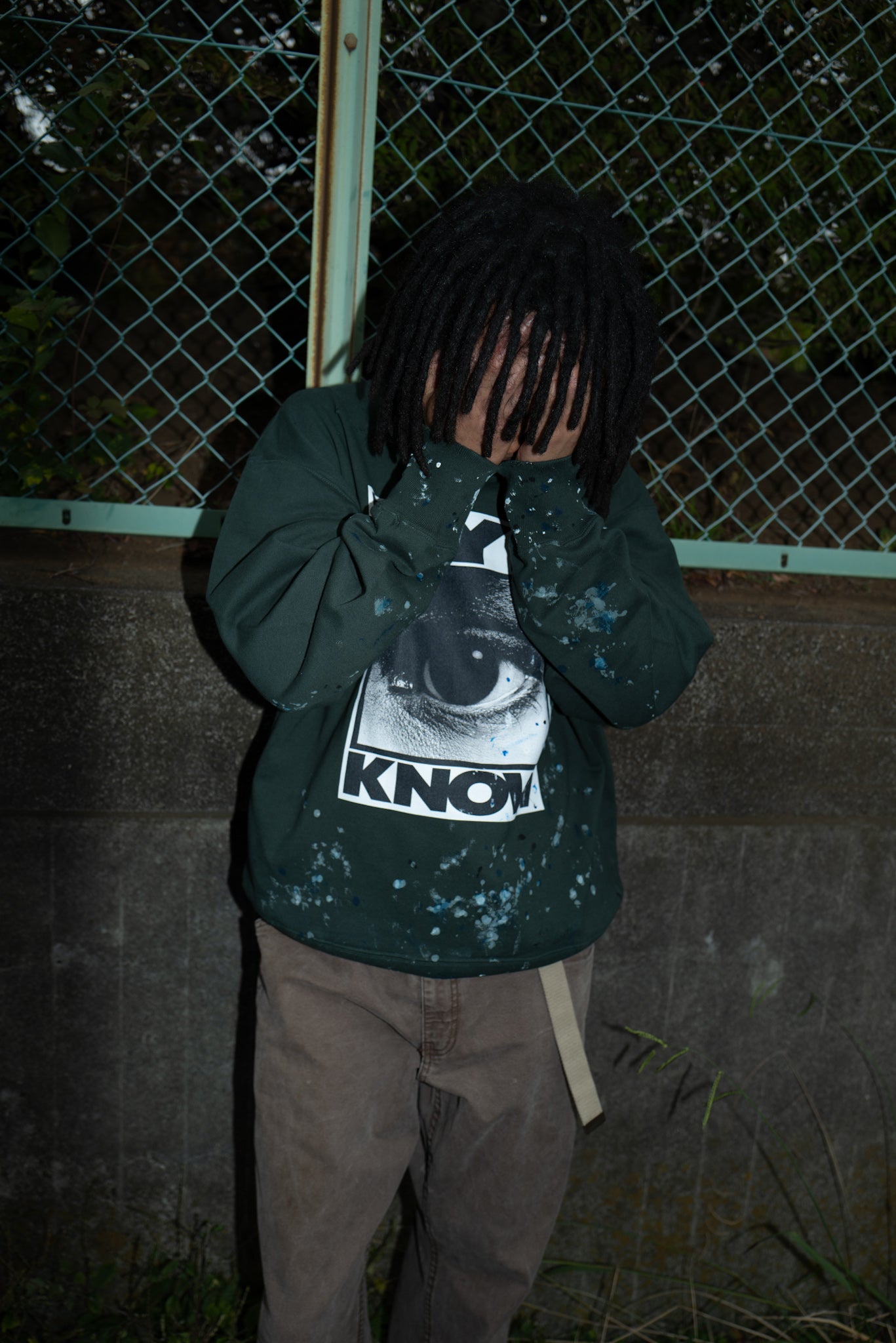 EYE KNOW painting SWEAT