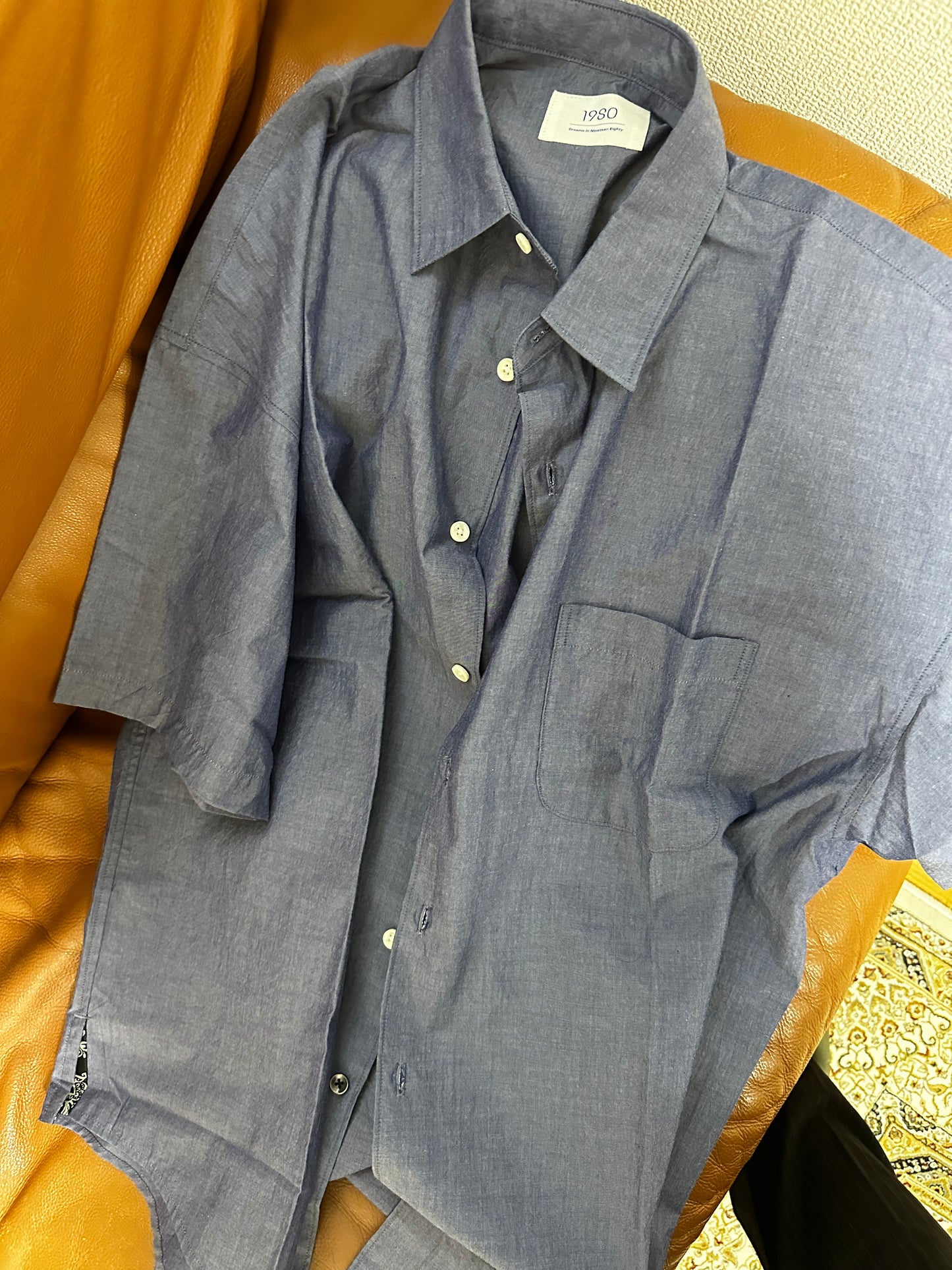 24/7 bule S/S shirt