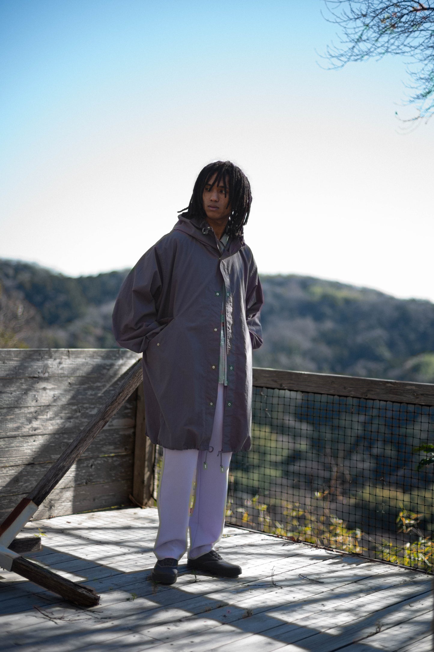 Over size mods coat