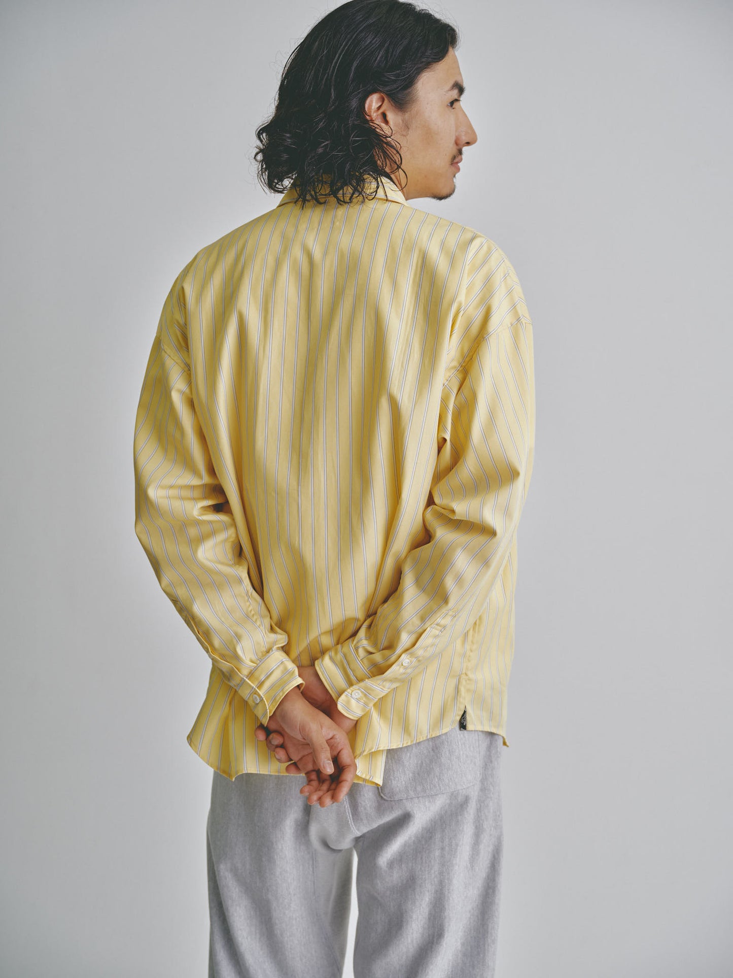 24/7 stripe yellow Shirt
