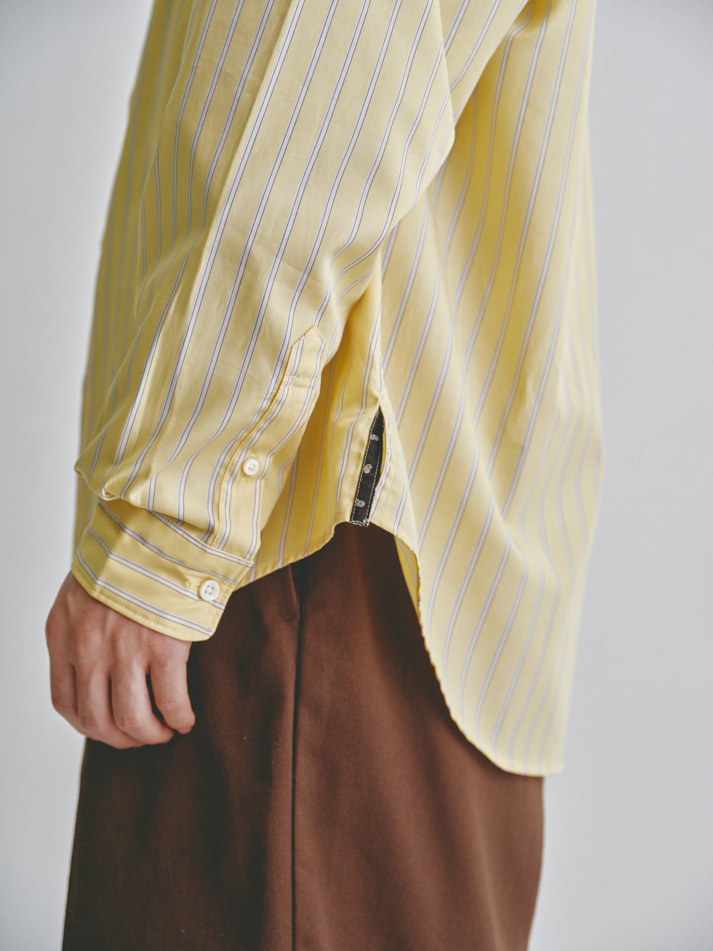 24/7 stripe yellow Shirt
