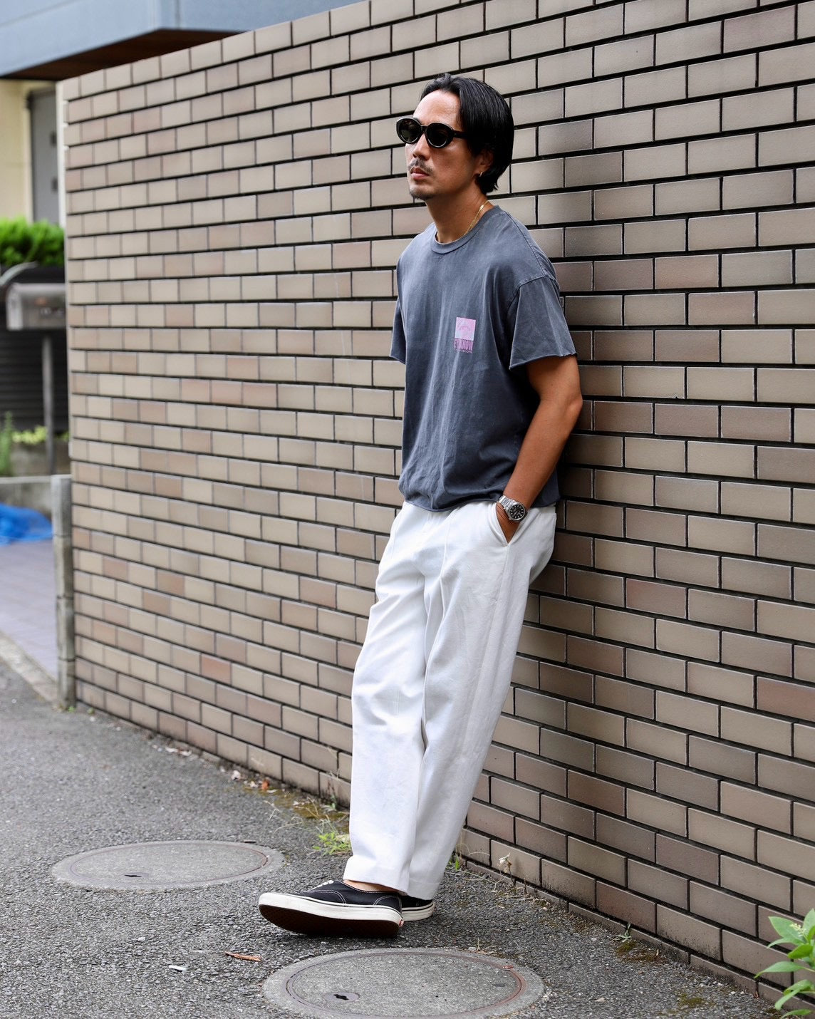 24/7 White Denim Pants