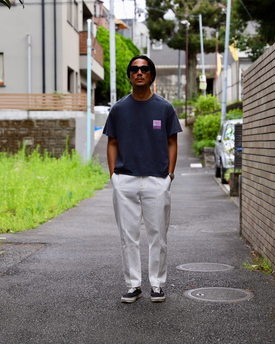 24/7 White Denim Pants