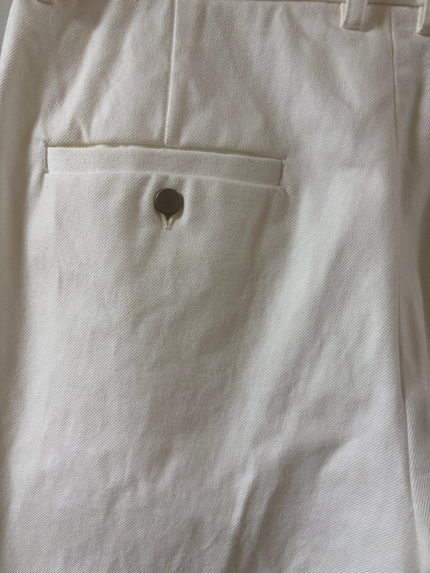 24/7 White Denim Pants
