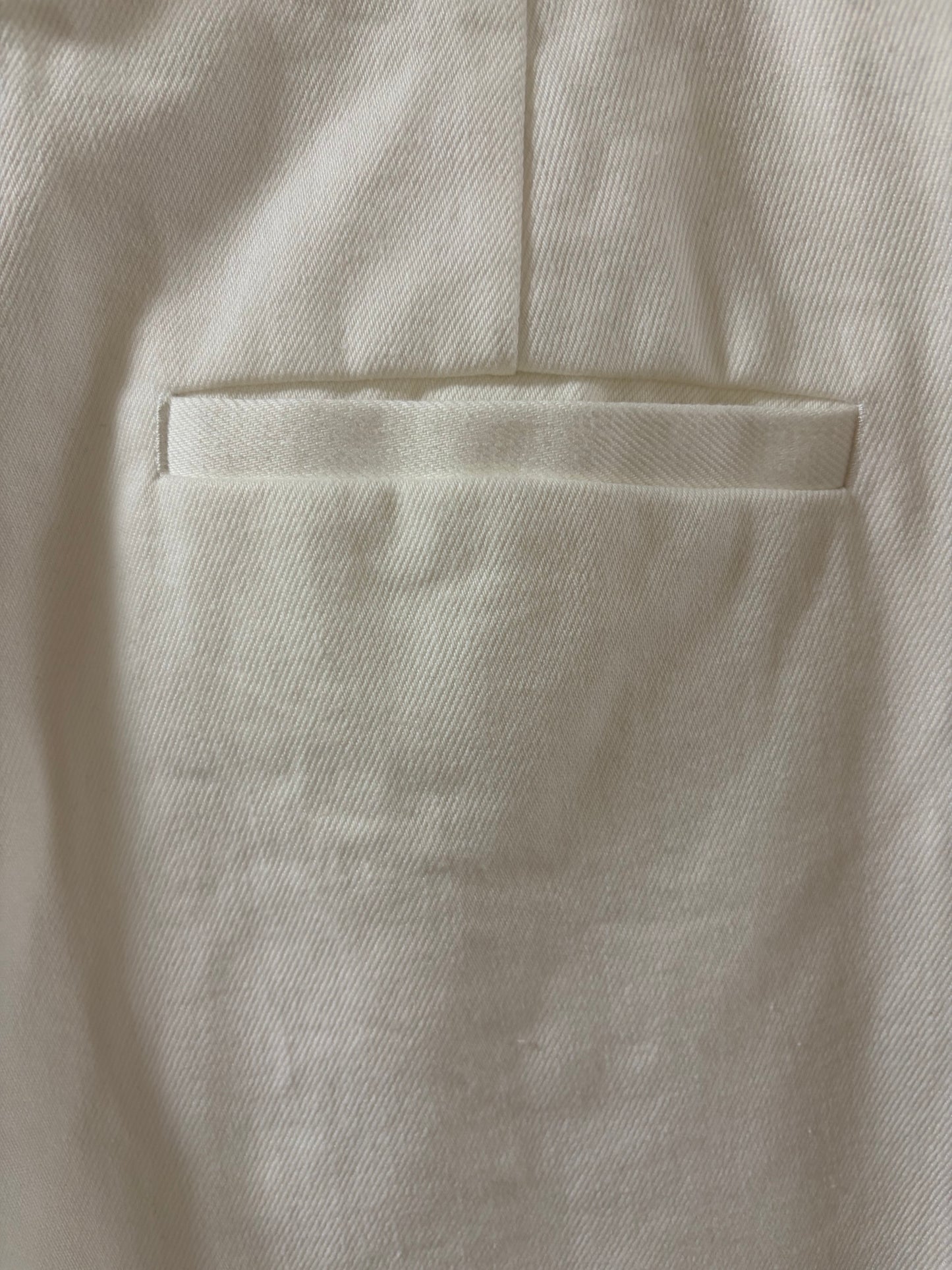 24/7 White Denim Pants
