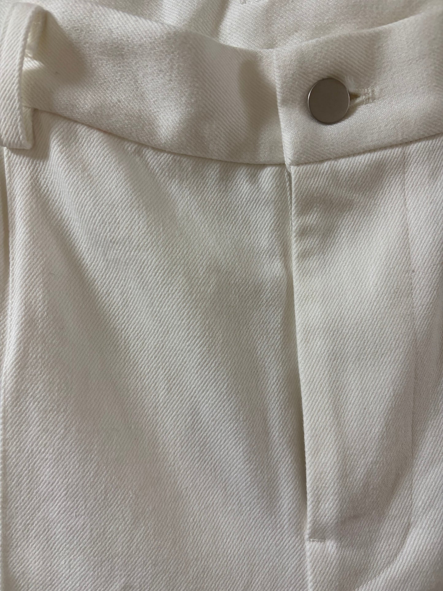 24/7 White Denim Pants
