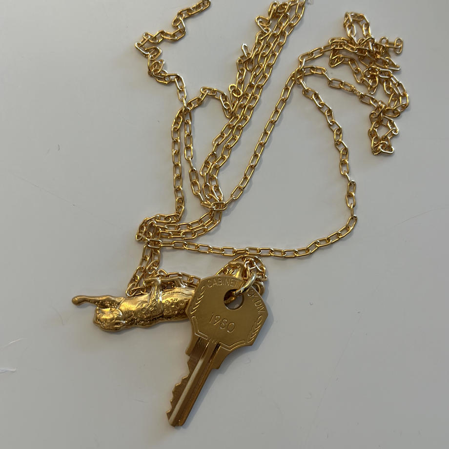 24 7 Key Jaguar necklace 19so ネックレス - アクセサリー